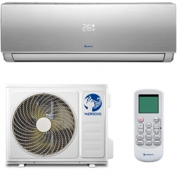 Кондиціонер Nordis Sirius Silver NDI-S24TC1(S)/NDO-S24TC2, 70 кв.м