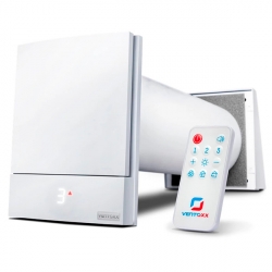 Рекуператор Ventoxx HARMONY з пультом ДК, із зовнішньою кришкою, повітропровід 0.5 м